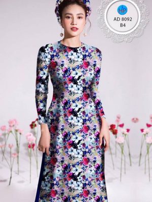 Vải áo dài hoa nhí kiểu mới AD 8092 31 1596188117 589 Vai ao dai hoa nhi kieu moi AD 8092