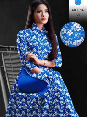 Vải áo dài hoa nhí thiết kế 2020 AD 6737 21 1596188550 143 Vai ao dai hoa nhi thiet ke 2020 AD 6737