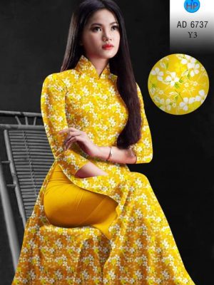 Vải áo dài hoa nhí thiết kế 2020 AD 6737 27 1596188551 395 Vai ao dai hoa nhi thiet ke 2020 AD 6737