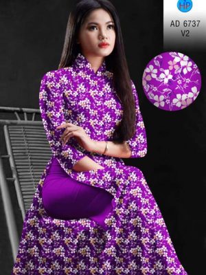 Vải áo dài hoa nhí thiết kế 2020 AD 6737 32 1596188551 487 Vai ao dai hoa nhi thiet ke 2020 AD 6737