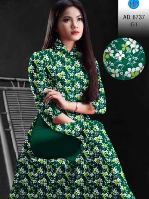 Vải áo dài hoa nhí thiết kế 2020 AD 6737 31 1596188551 750 Vai ao dai hoa nhi thiet ke 2020 AD 6737