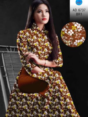 Vải áo dài hoa nhí thiết kế 2020 AD 6737 33 1596188552 208 Vai ao dai hoa nhi thiet ke 2020 AD 6737