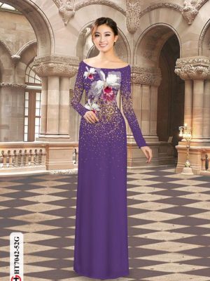 Vải áo dài hoa in 3D thiết kế 2020 AD HT7042 21 1596190008 171 Vai ao dai hoa in 3D thiet ke 2020 AD