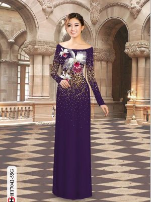 Vải áo dài hoa in 3D thiết kế 2020 AD HT7042 20 1596190008 654 Vai ao dai hoa in 3D thiet ke 2020 AD