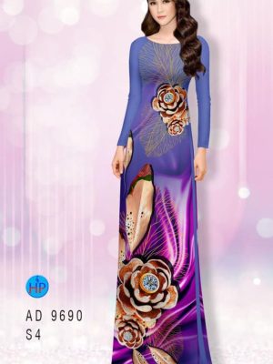Vải áo dài hoa in 3D mới ra AD 9690 30 1596190602 314 Vai ao dai hoa in 3D moi ra AD 9690