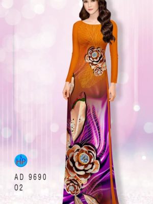 Vải áo dài hoa in 3D mới ra AD 9690 32 1596190602 482 Vai ao dai hoa in 3D moi ra AD 9690