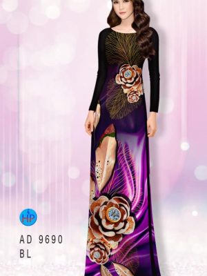 Vải áo dài hoa in 3D mới ra AD 9690 34 1596190602 754 Vai ao dai hoa in 3D moi ra AD 9690