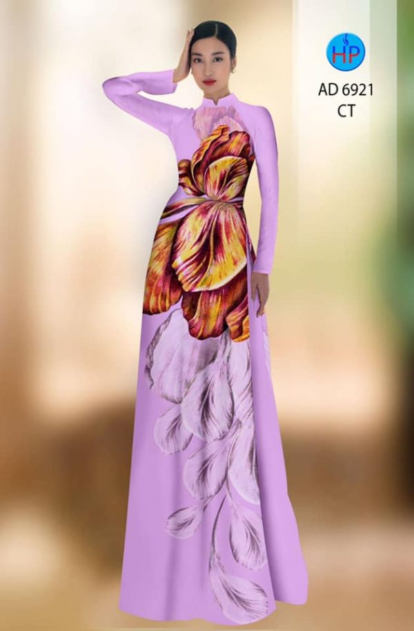 Vai ao dai hoa in 3D moi ra AD 6921