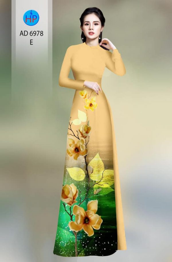 Vai ao dai hoa in 3D moi ra AD 6978