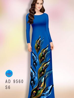 vai ao dai hoa in 3d co truyen phong cach 039142