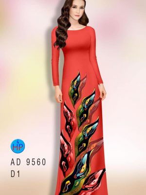 vai ao dai hoa in 3d duyen dang dang hot 039205