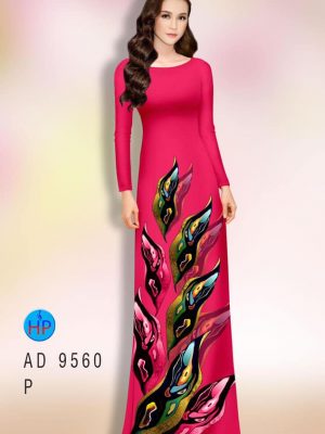 vai ao dai hoa in 3d duyen dang gia tot 16397