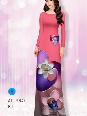 vai ao dai hoa in 3d gia re rat dep 1109108