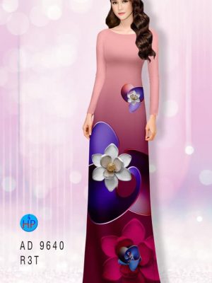 vai ao dai hoa in 3d rat duyen thanh lich 1609138