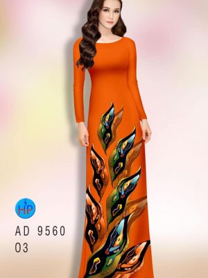 vai ao dai hoa in 3d re duoc chon nhieu 53937