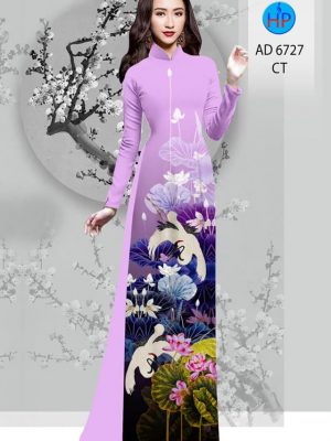 vai ao dai hoa sen duyen dang da dang 214258