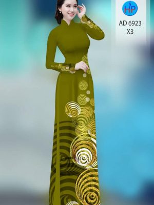 Vải áo dài hoa văn mới ra AD 6923 39 vai ao dai hoa van rat duyen thanh lich 88555