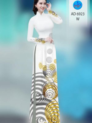 Vải áo dài hoa văn mới ra AD 6923 26 vai ao dai hoa van re chat luong 168571