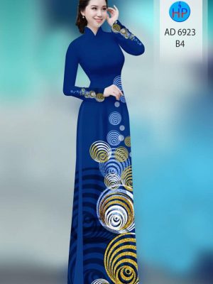 Vải áo dài hoa văn mới ra AD 6923 36 vai ao dai hoa van shop my my phong cach 985118