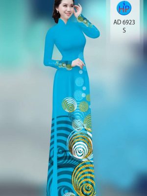 Vải áo dài hoa văn mới ra AD 6923 33 vai ao dai hoa van shop my my vua ra 5857