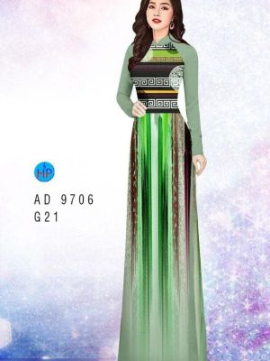Vải áo dài hoa văn thiết kế 2020 AD 9706 23 vai ao dai hoa van soc co truyen vua ra 91044