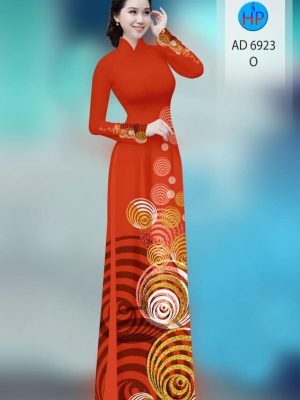 Vải áo dài hoa văn mới ra AD 6923 28 vai ao dai hoa van ton dang ngoc mau moi 1385158