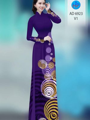 Vải áo dài hoa văn mới ra AD 6923 38 vai ao dai hoa van vai ao dai my my thanh lich 2085237