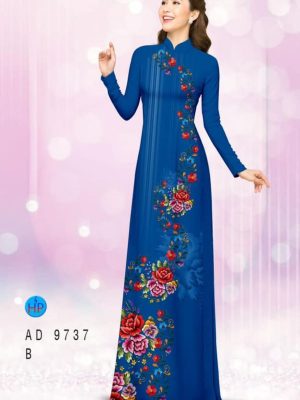 Vải áo dài hoa hồng mới ra AD 9737 20 1596425812 45 Vai ao dai hoa hong moi ra AD 9737