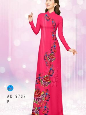 Vải áo dài hoa hồng mới ra AD 9737 22 1596425813 314 Vai ao dai hoa hong moi ra AD 9737