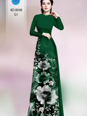 Vải áo dài hoa in 3d kiểu mới AD 8048 20 1596427000 906 Vai ao dai hoa in 3d kieu moi AD 8048