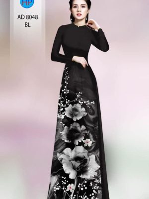 Vải áo dài hoa in 3d kiểu mới AD 8048 35 1596427003 455 Vai ao dai hoa in 3d kieu moi AD 8048
