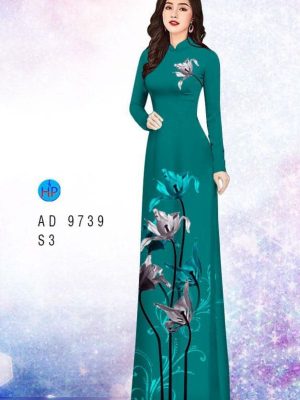 Vải áo dài hoa in 3D kiểu mới AD 9739 38 1596427379 781 Vai ao dai hoa in 3D kieu moi AD 9739