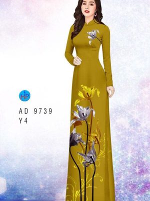 Vải áo dài hoa in 3D kiểu mới AD 9739 44 1596427380 368 Vai ao dai hoa in 3D kieu moi AD 9739