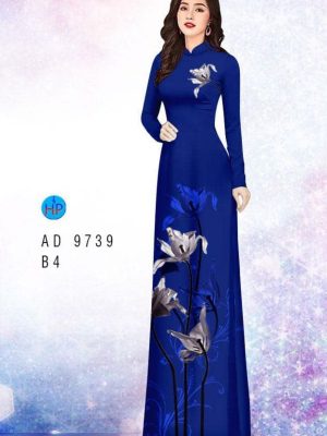 Vải áo dài hoa in 3D kiểu mới AD 9739 50 1596427381 377 Vai ao dai hoa in 3D kieu moi AD 9739