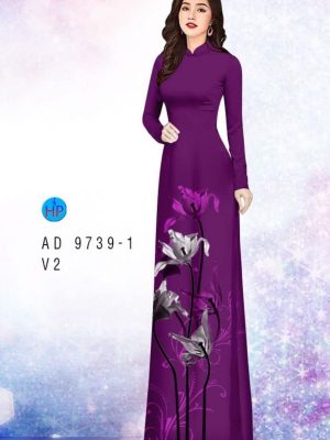 Vải áo dài hoa in 3D kiểu mới AD 9739 54 1596427381 380 Vai ao dai hoa in 3D kieu moi AD 9739