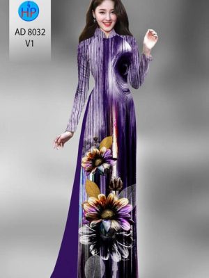 Vải áo dài hoa cúc kiểu mới AD 8032 31 1596427509 284 Vai ao dai hoa cuc kieu moi AD 8032