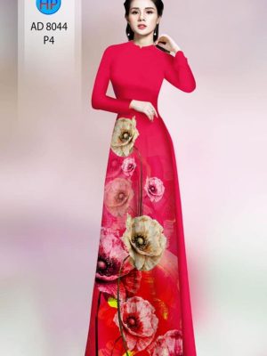 Vải áo dài hoa in 3D mới ra AD 8044 26 1596427770 271 Vai ao dai hoa in 3D moi ra AD 8044