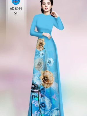 Vải áo dài hoa in 3D mới ra AD 8044 30 1596427770 771 Vai ao dai hoa in 3D moi ra AD 8044