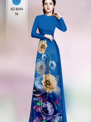 Vải áo dài hoa in 3D mới ra AD 8044 34 1596427771 154 Vai ao dai hoa in 3D moi ra AD 8044