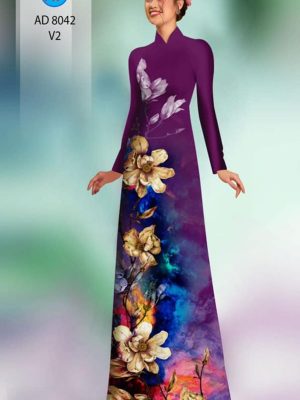 Vải áo dài hoa in 3D thiết kế 2020 AD 8042 32 1596428024 416 Vai ao dai hoa in 3D thiet ke 2020 AD