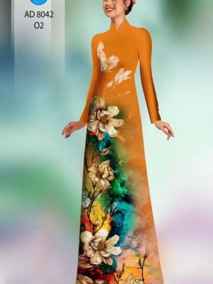 Vải áo dài hoa in 3D thiết kế 2020 AD 8042 27 1596428024 4 Vai ao dai hoa in 3D thiet ke 2020 AD