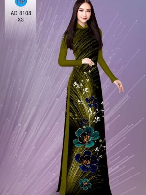 Vải áo dài hoa in 3D kiểu mới AD 8103 24 1596428150 16 Vai ao dai hoa in 3D kieu moi AD 8103