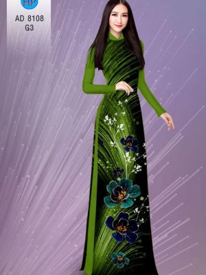 Vải áo dài hoa in 3D kiểu mới AD 8103 27 1596428151 221 Vai ao dai hoa in 3D kieu moi AD 8103