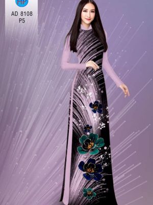 Vải áo dài hoa in 3D kiểu mới AD 8103 25 1596428151 439 Vai ao dai hoa in 3D kieu moi AD 8103