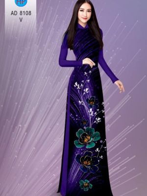 Vải áo dài hoa in 3D kiểu mới AD 8103 26 1596428151 776 Vai ao dai hoa in 3D kieu moi AD 8103