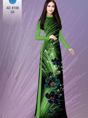 Vải áo dài hoa in 3D kiểu mới AD 8103 35 1596428152 721 Vai ao dai hoa in 3D kieu moi AD 8103
