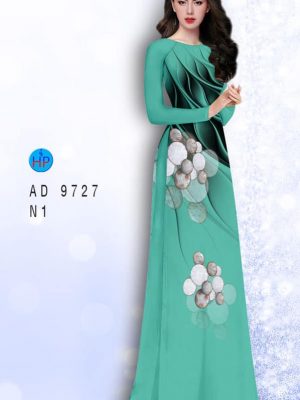 Vải áo dài hoa in 3D kiểu mới AD 9727 25 1596428282 972 Vai ao dai hoa in 3D kieu moi AD 9727
