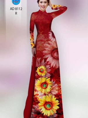 Vải áo dài hoa hướng dương mới ra AD 8112 25 1596428424 117 Vai ao dai hoa huong duong moi ra AD 8112