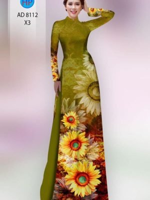 Vải áo dài hoa hướng dương mới ra AD 8112 30 1596428424 215 Vai ao dai hoa huong duong moi ra AD 8112