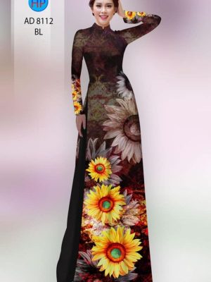Vải áo dài hoa hướng dương mới ra AD 8112 35 1596428425 657 Vai ao dai hoa huong duong moi ra AD 8112